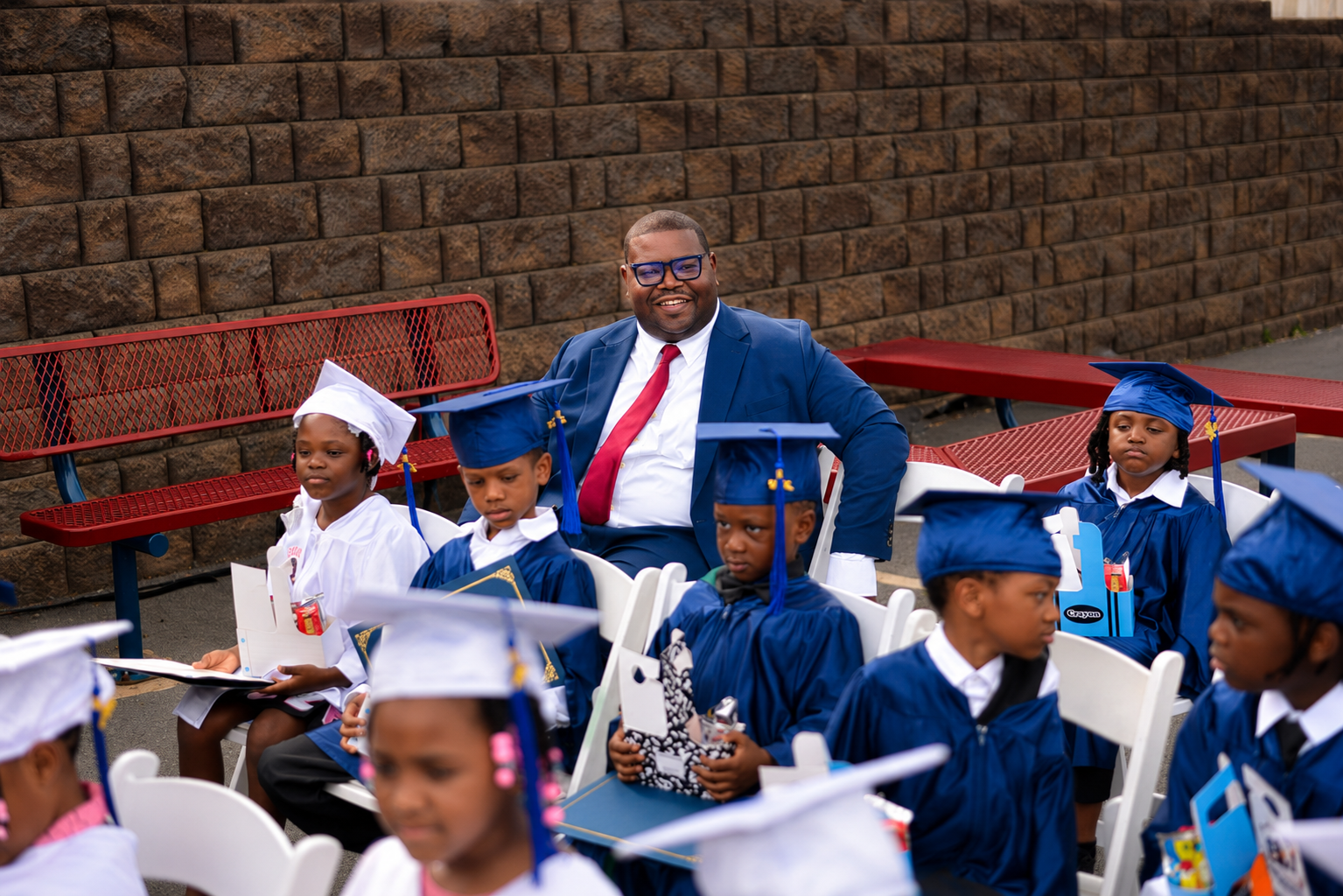 ScholarMade graduate with Lower Academy scholars