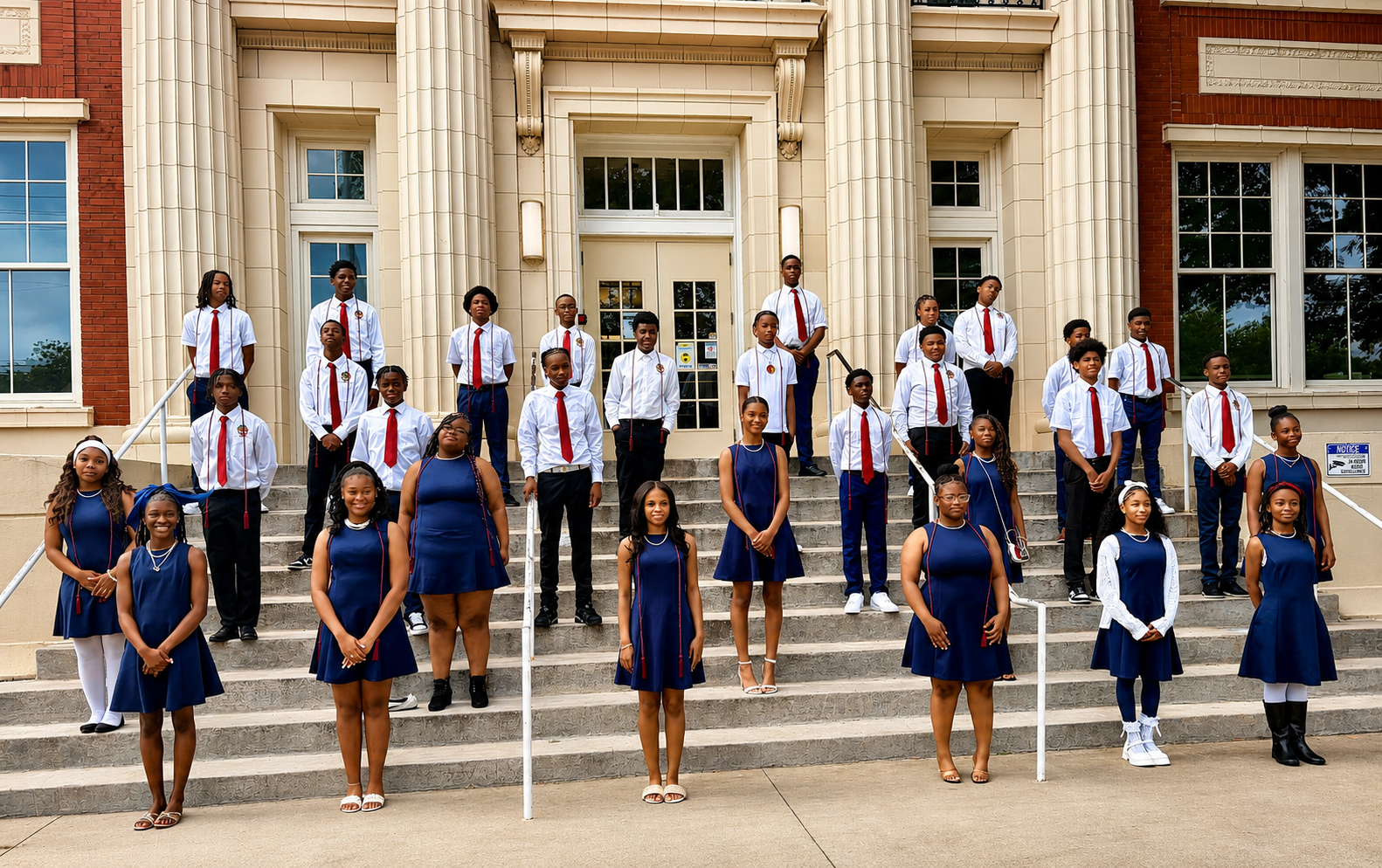 ScholarMade graduates standing together