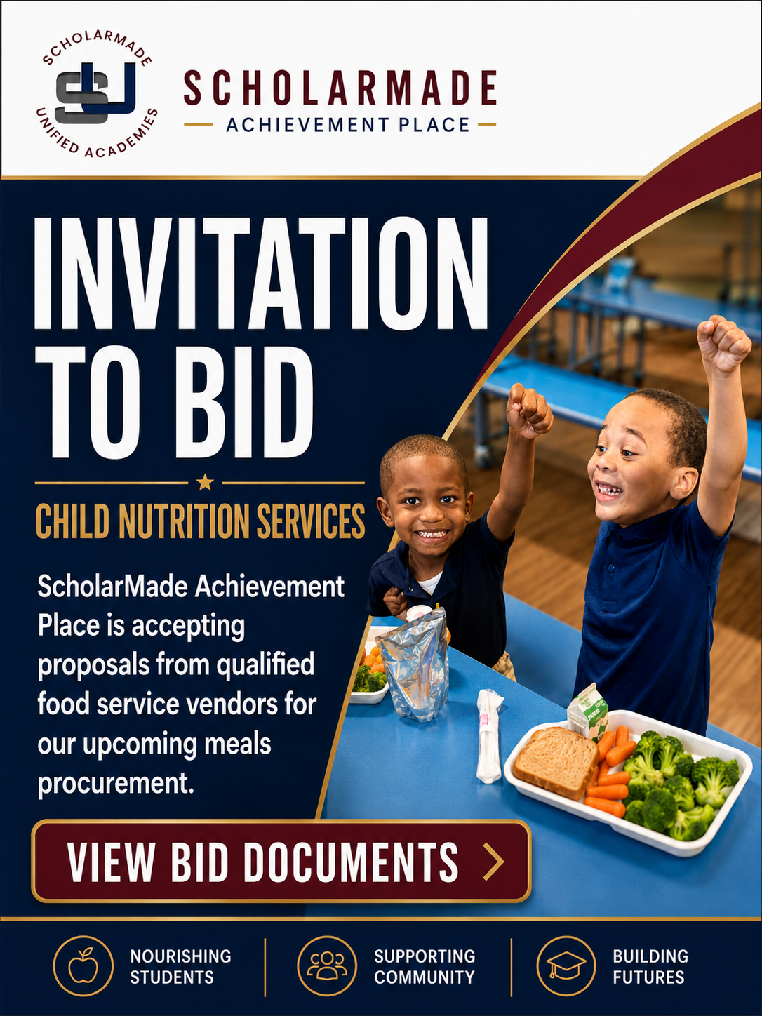 Invitation to Bid flyer